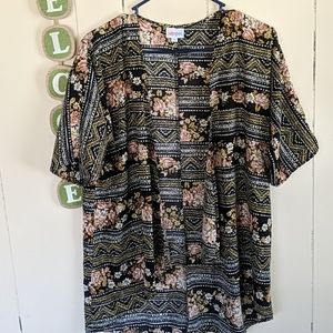 Lularoe patterned cardigan